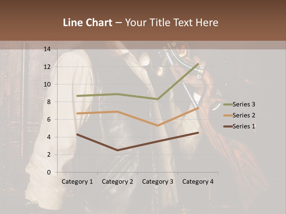 Fort Gilet Montre PowerPoint Template