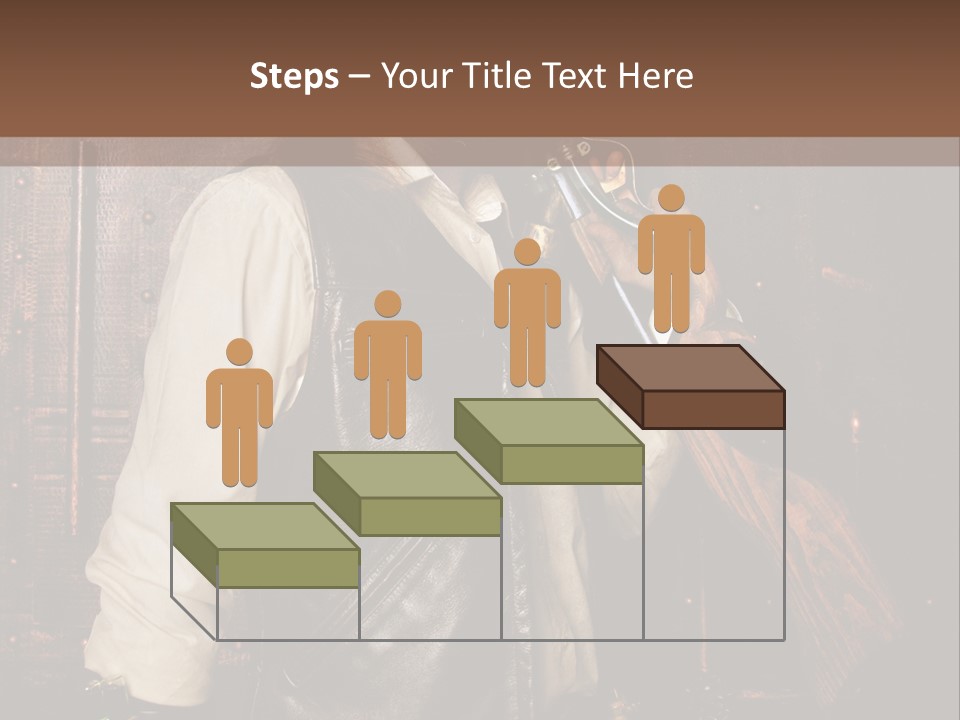 Fort Gilet Montre PowerPoint Template