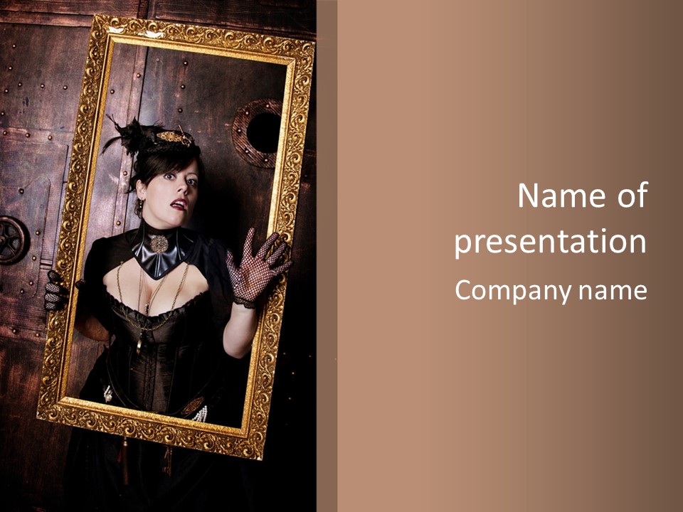 Robe Futur Orn PowerPoint Template
