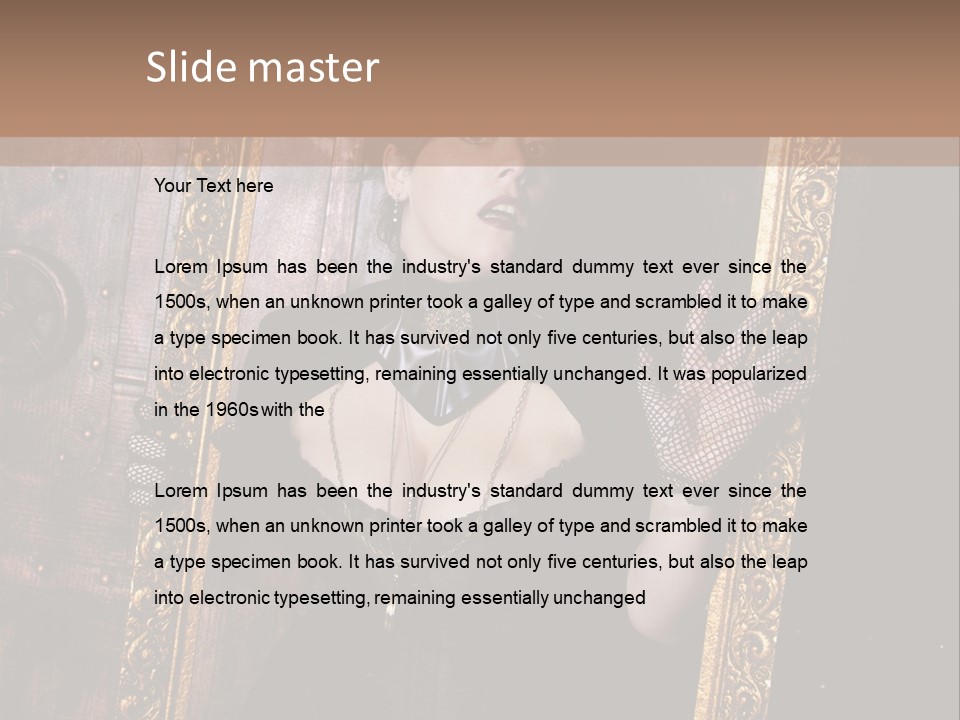 Robe Futur Orn PowerPoint Template