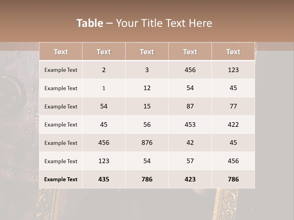 Robe Futur Orn PowerPoint Template