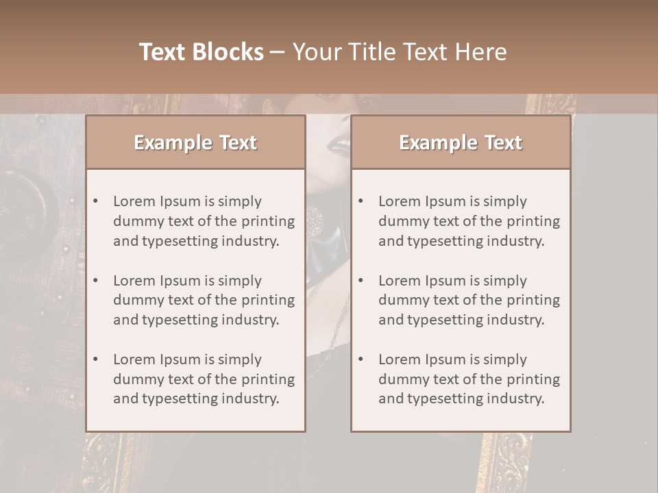 Robe Futur Orn PowerPoint Template