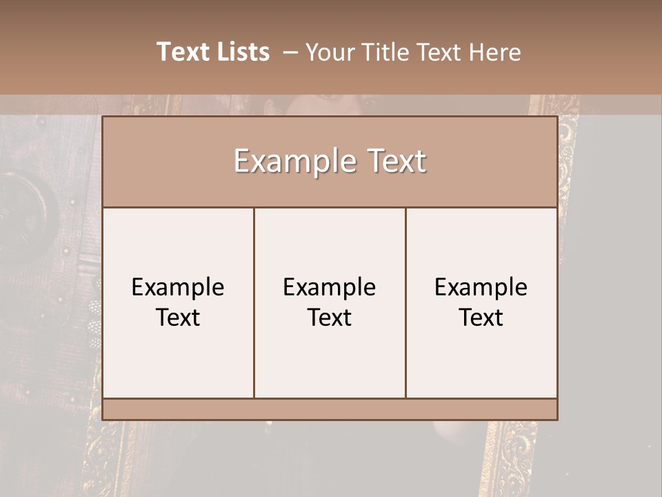 Robe Futur Orn PowerPoint Template