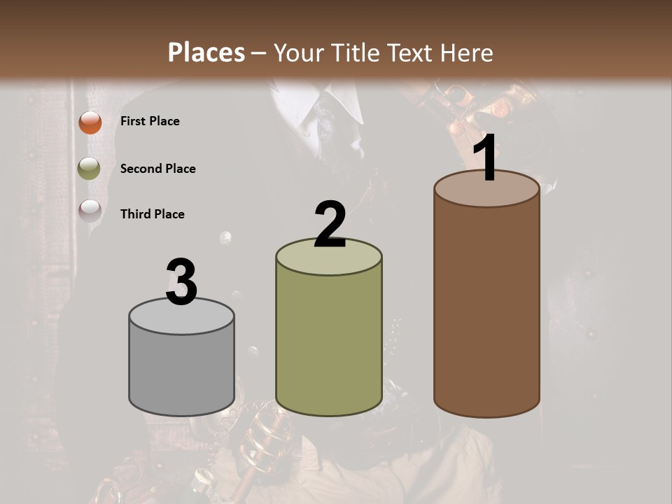 Soudeur Lunette Punk PowerPoint Template