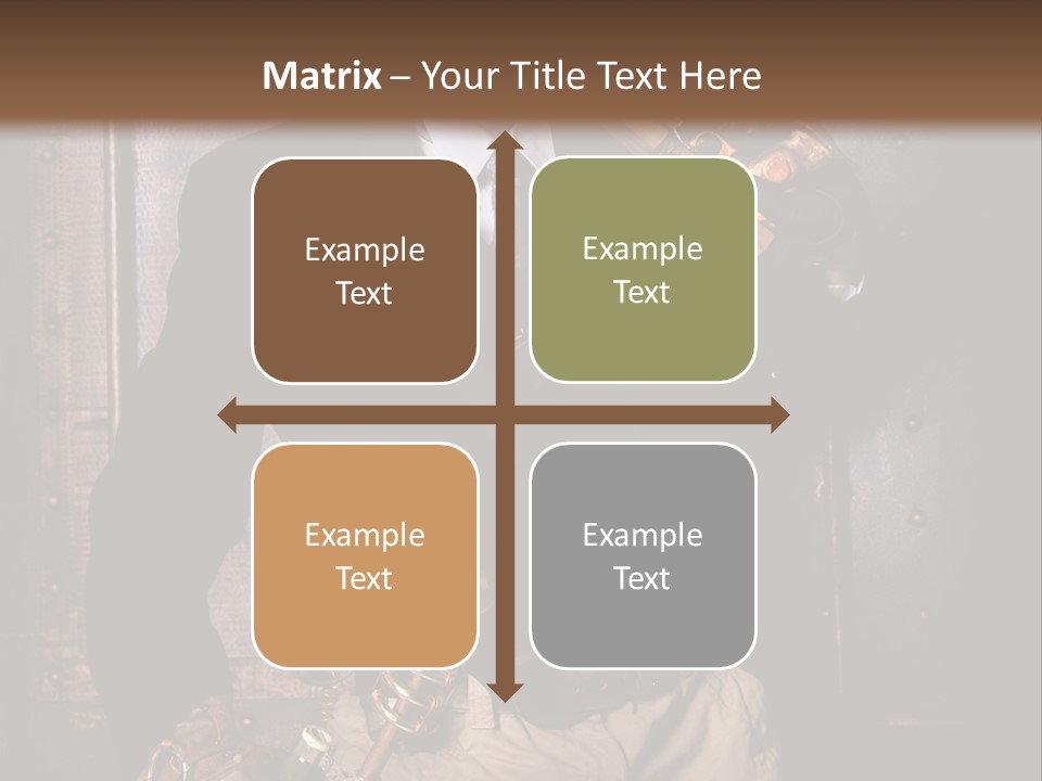 Soudeur Lunette Punk PowerPoint Template