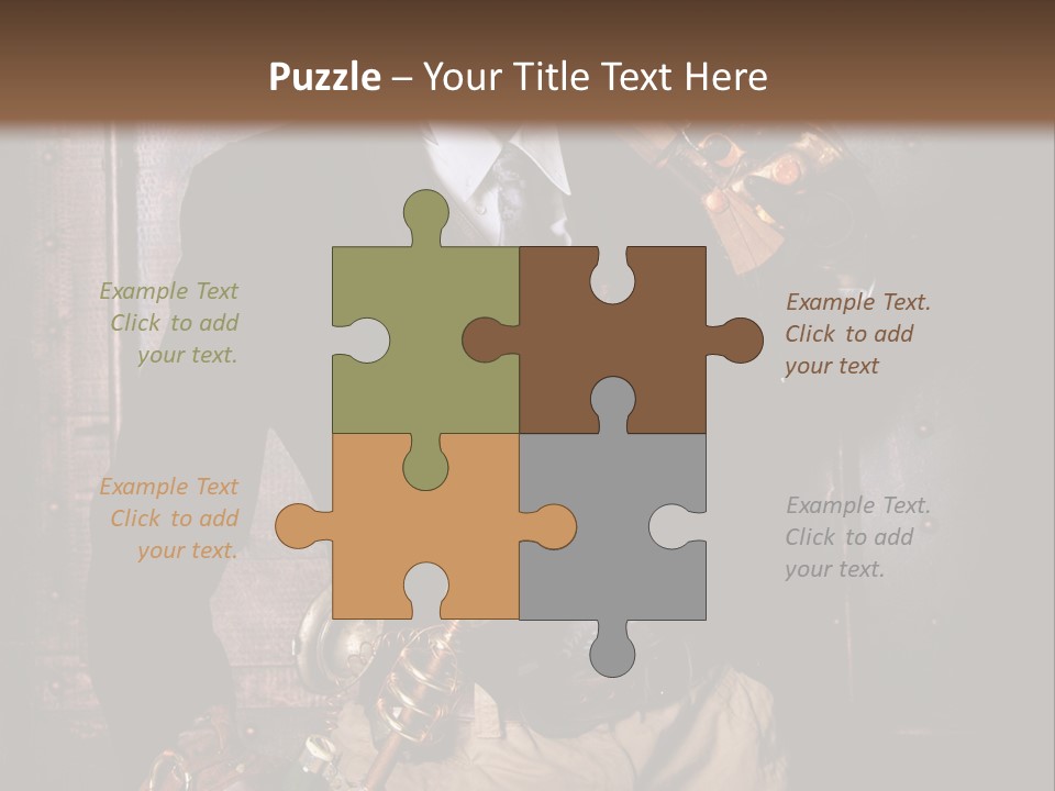 Soudeur Lunette Punk PowerPoint Template