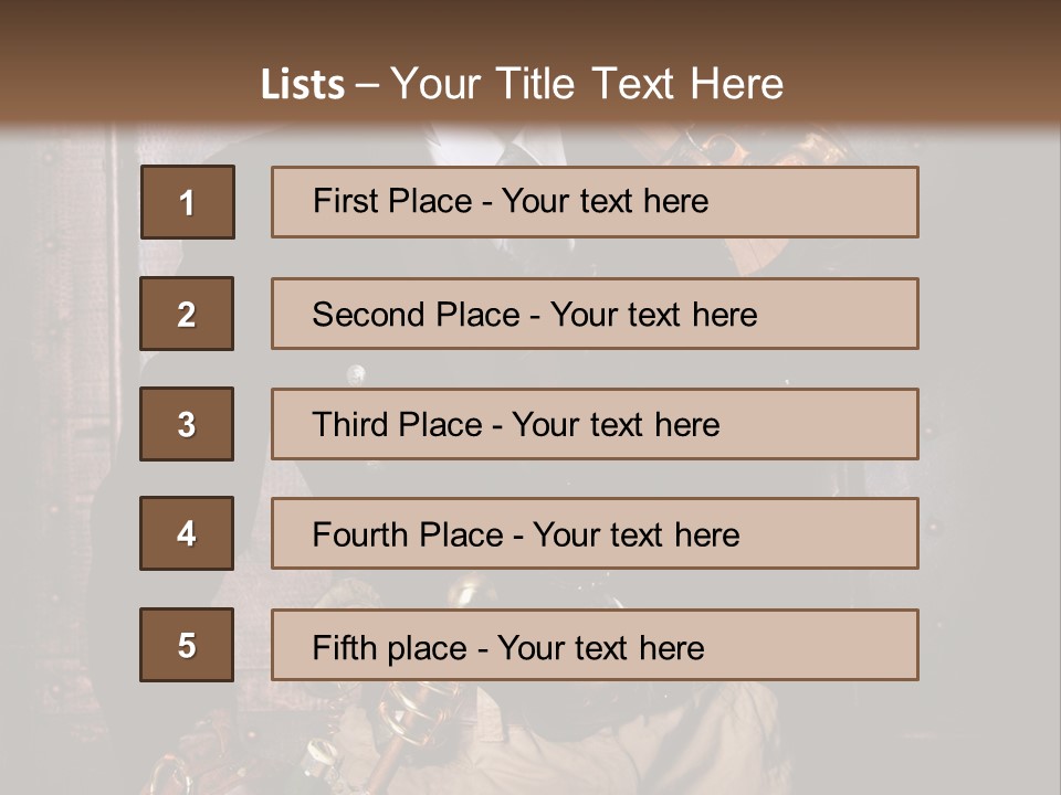 Soudeur Lunette Punk PowerPoint Template