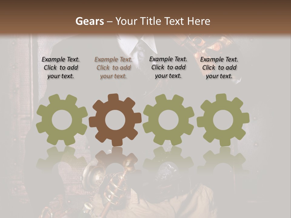 Soudeur Lunette Punk PowerPoint Template