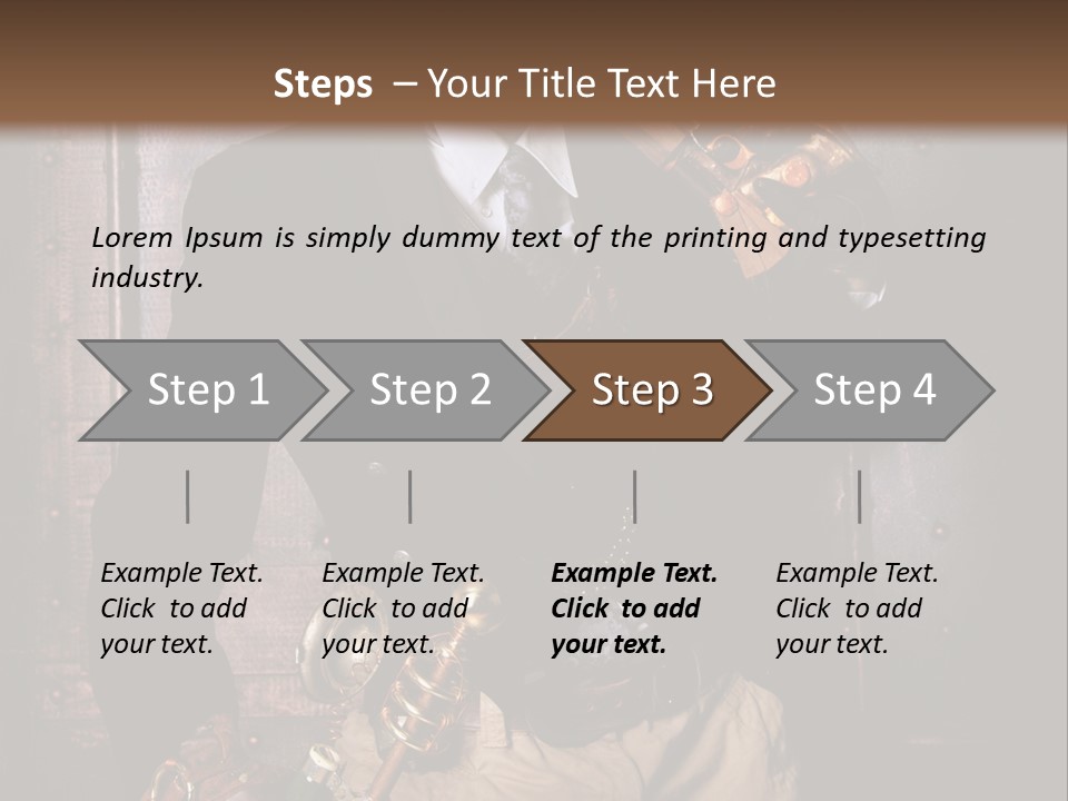Soudeur Lunette Punk PowerPoint Template