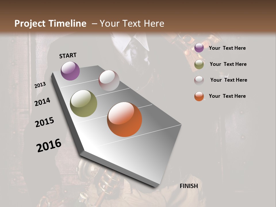 Soudeur Lunette Punk PowerPoint Template