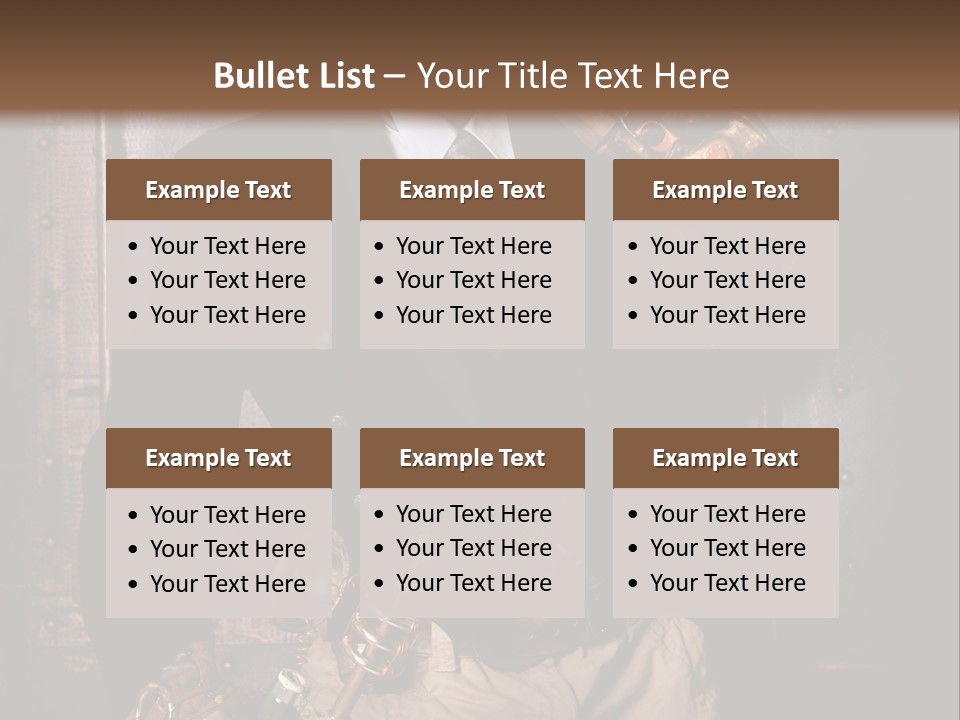 Soudeur Lunette Punk PowerPoint Template