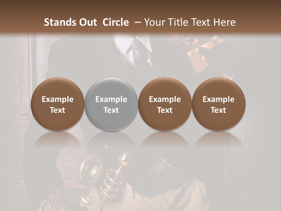 Soudeur Lunette Punk PowerPoint Template