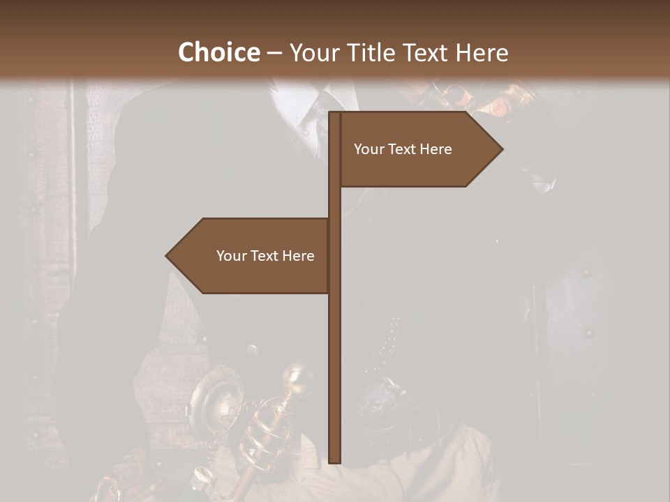 Soudeur Lunette Punk PowerPoint Template