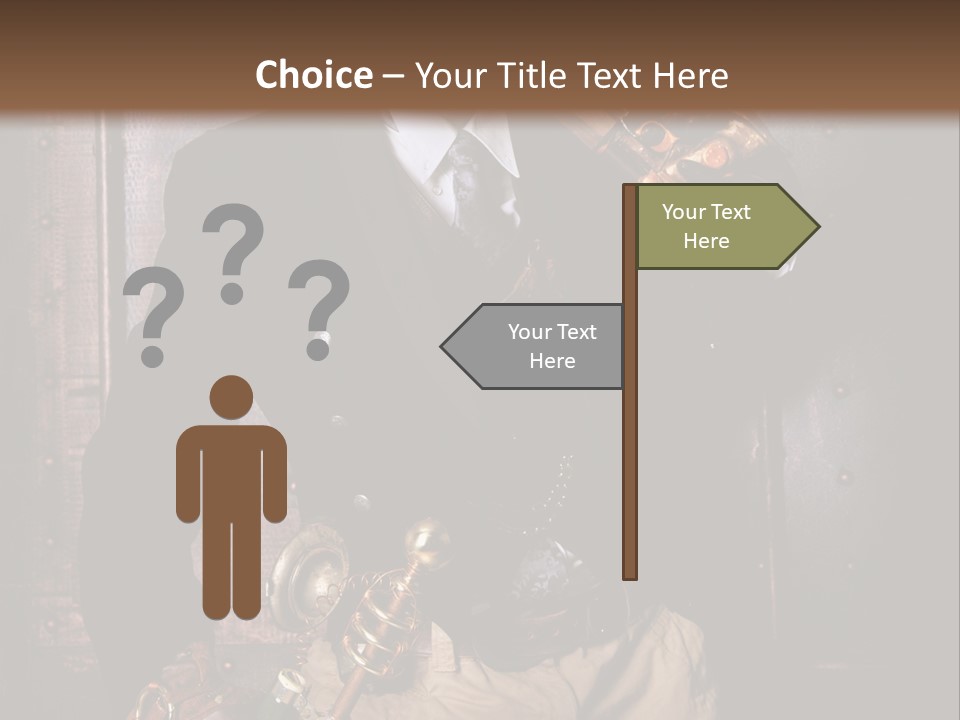 Soudeur Lunette Punk PowerPoint Template