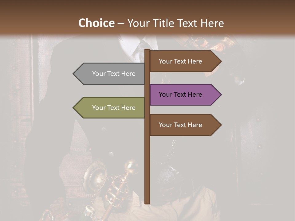 Soudeur Lunette Punk PowerPoint Template