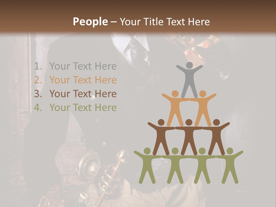 Soudeur Lunette Punk PowerPoint Template