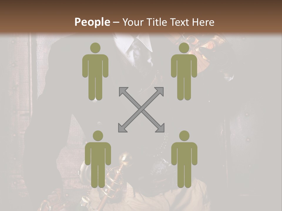 Soudeur Lunette Punk PowerPoint Template