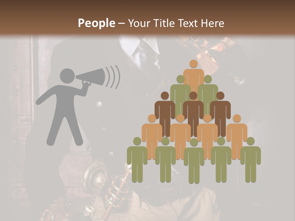 Soudeur Lunette Punk PowerPoint Template