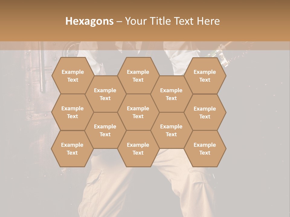 Cuir Steam Fort PowerPoint Template