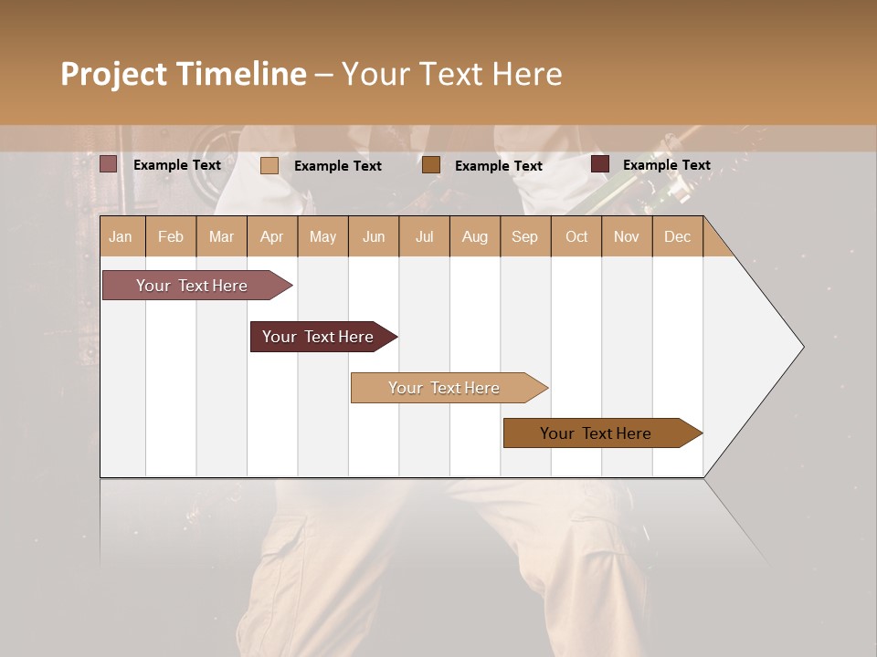 Cuir Steam Fort PowerPoint Template