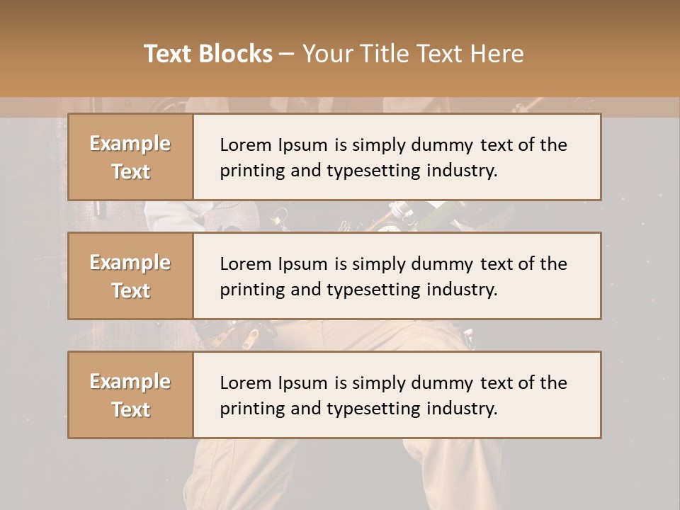 Cuir Steam Fort PowerPoint Template