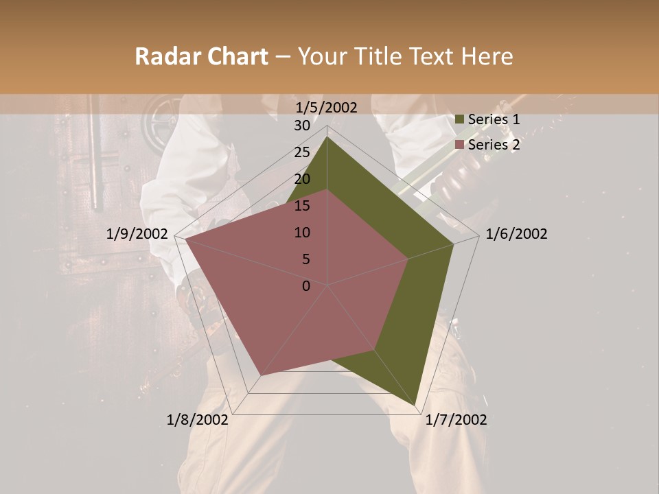 Cuir Steam Fort PowerPoint Template