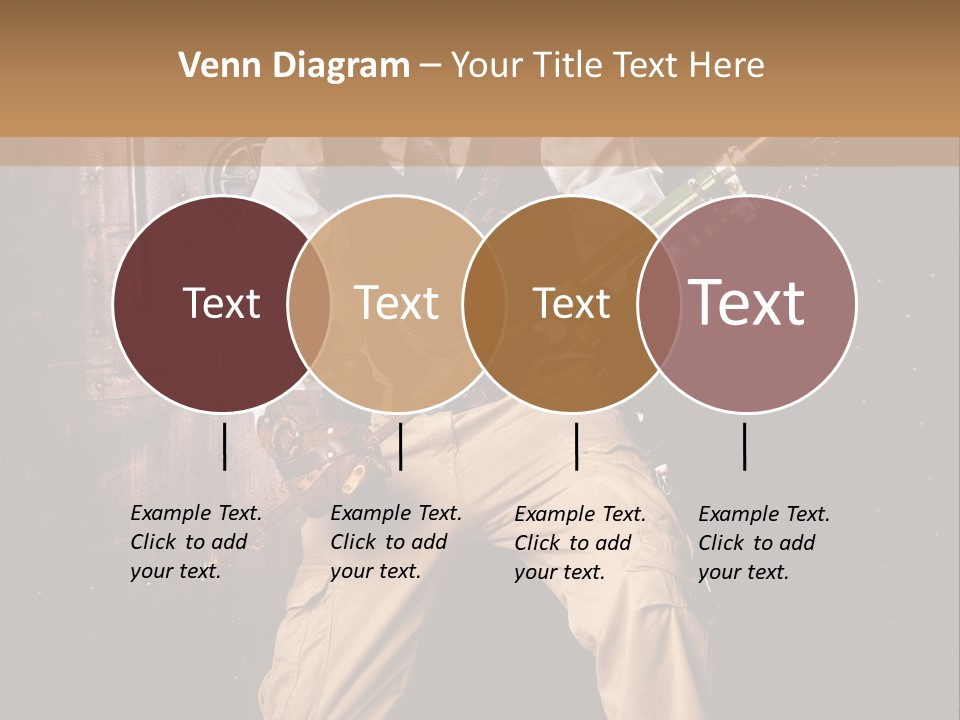 Cuir Steam Fort PowerPoint Template