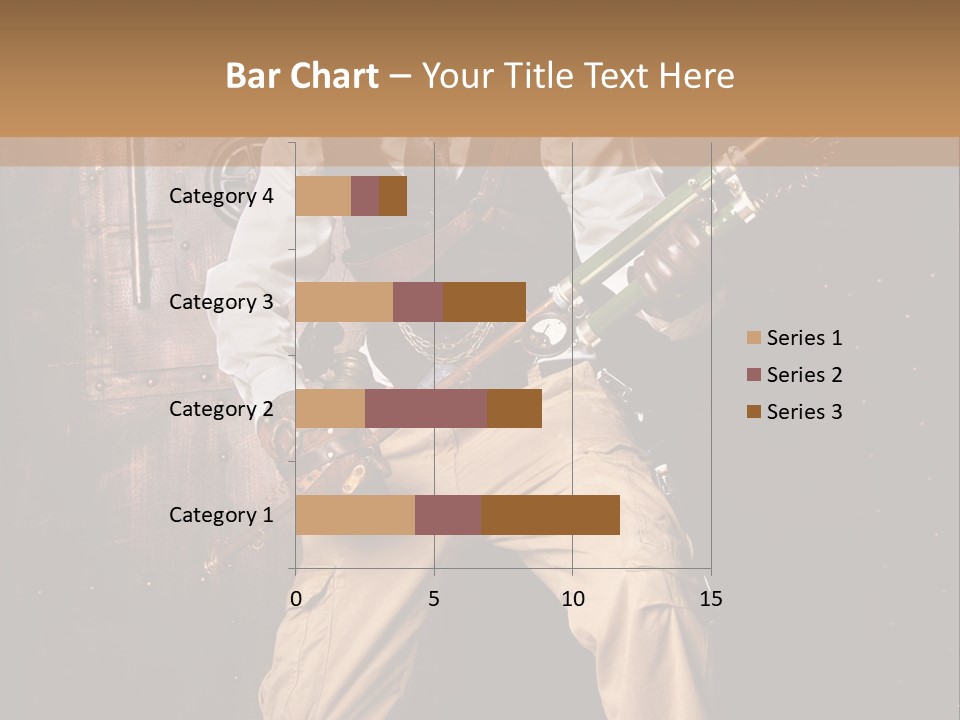 Cuir Steam Fort PowerPoint Template
