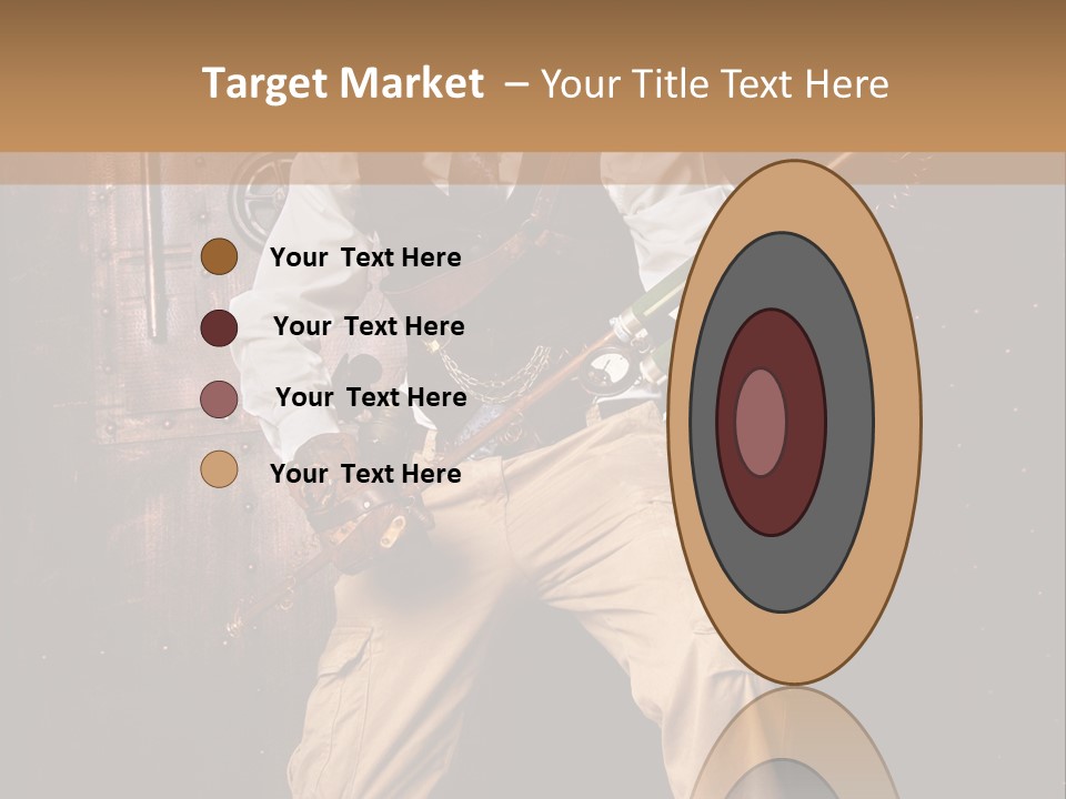 Cuir Steam Fort PowerPoint Template