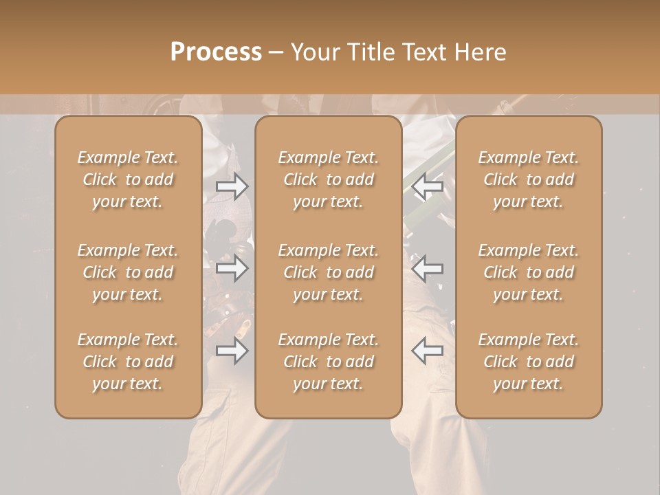 Cuir Steam Fort PowerPoint Template