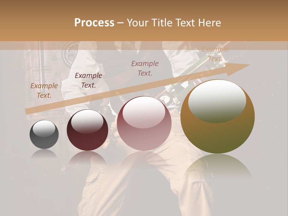 Cuir Steam Fort PowerPoint Template