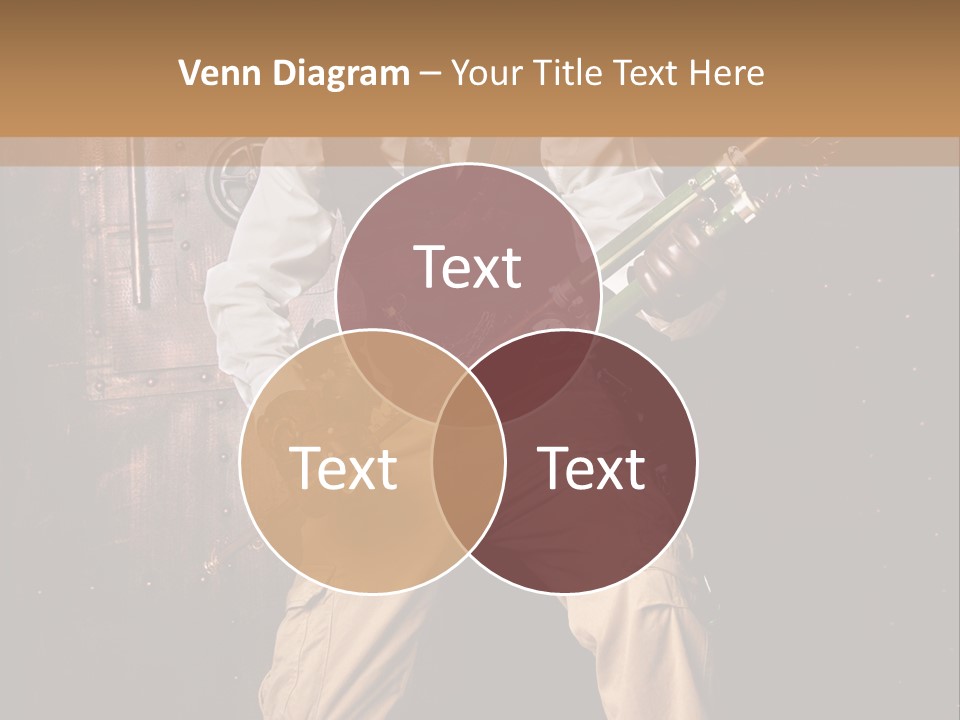 Cuir Steam Fort PowerPoint Template