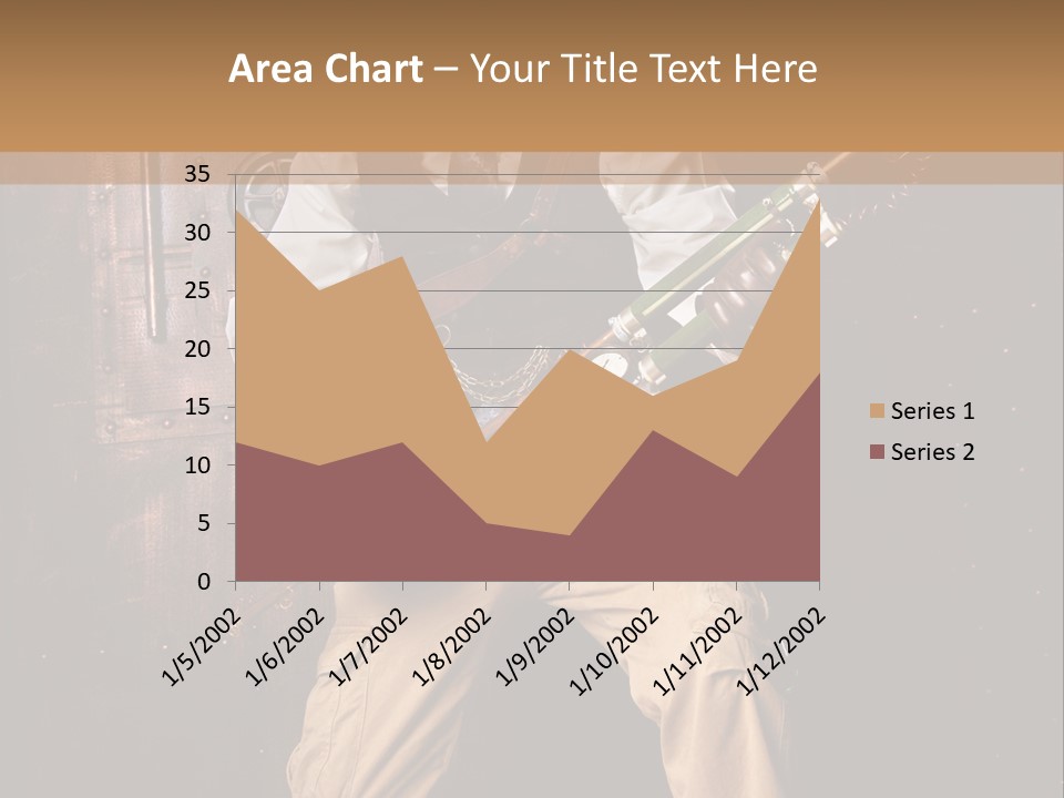 Cuir Steam Fort PowerPoint Template