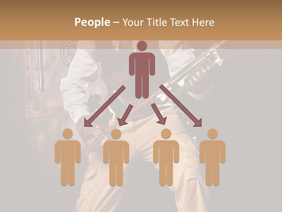 Cuir Steam Fort PowerPoint Template