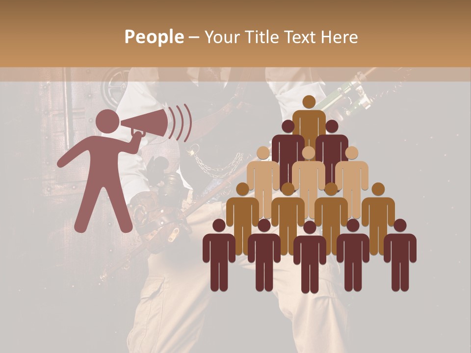 Cuir Steam Fort PowerPoint Template