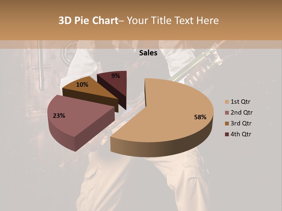 Cuir Steam Fort PowerPoint Template