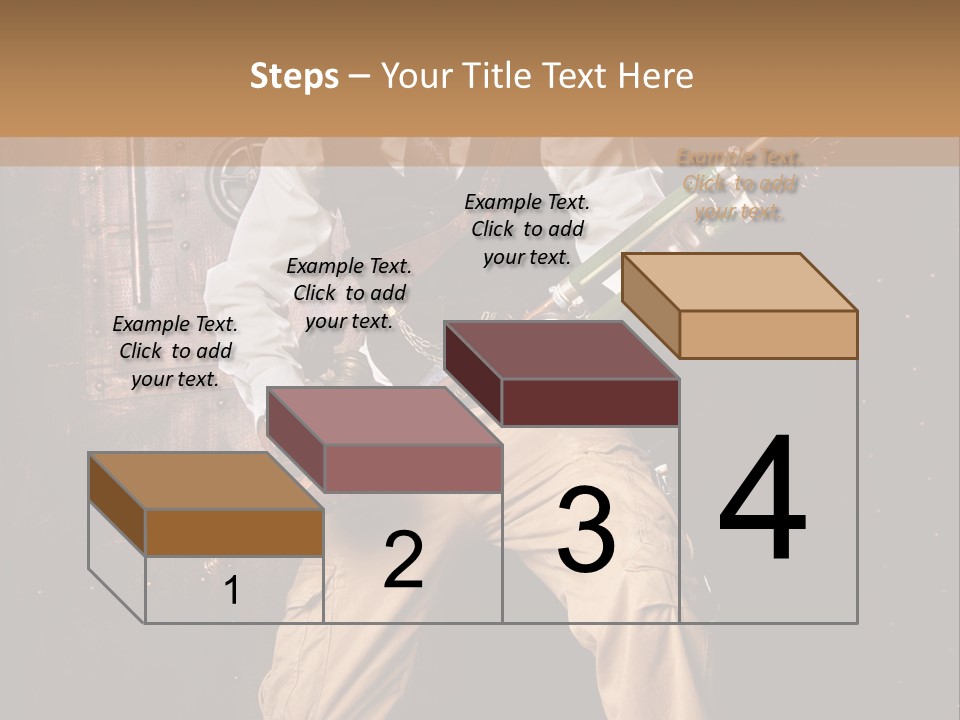 Cuir Steam Fort PowerPoint Template