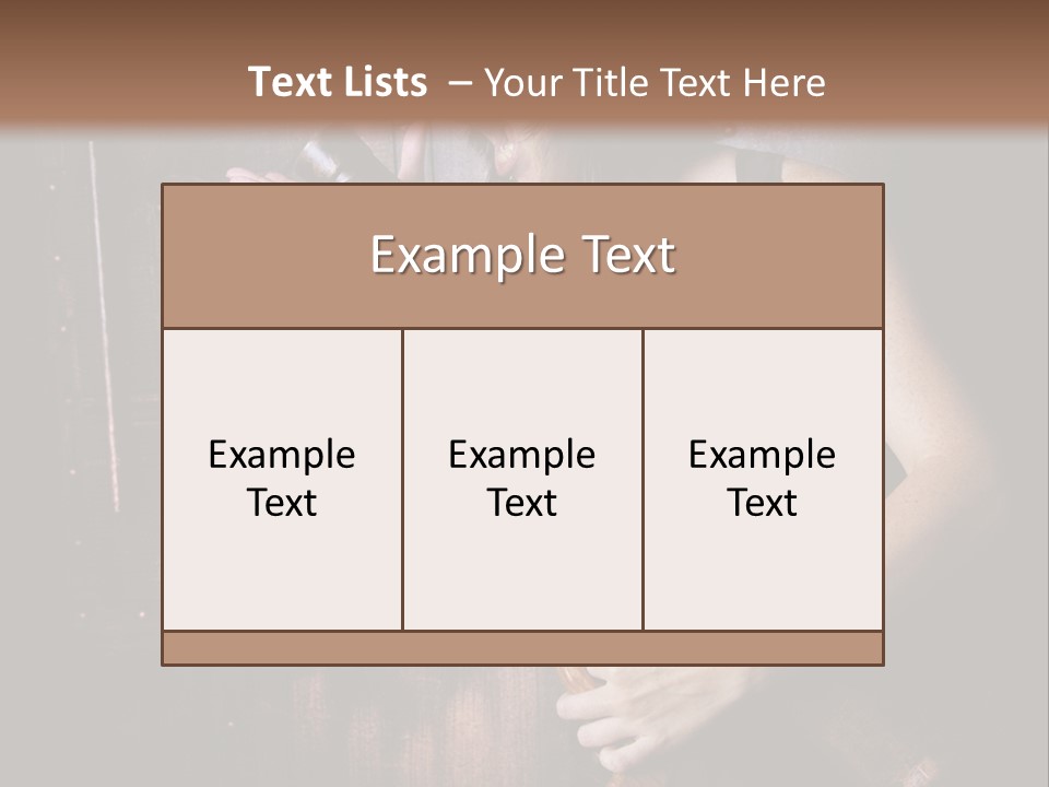 Punk Portrait Super PowerPoint Template