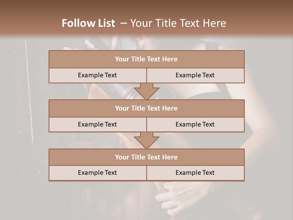 Punk Portrait Super PowerPoint Template