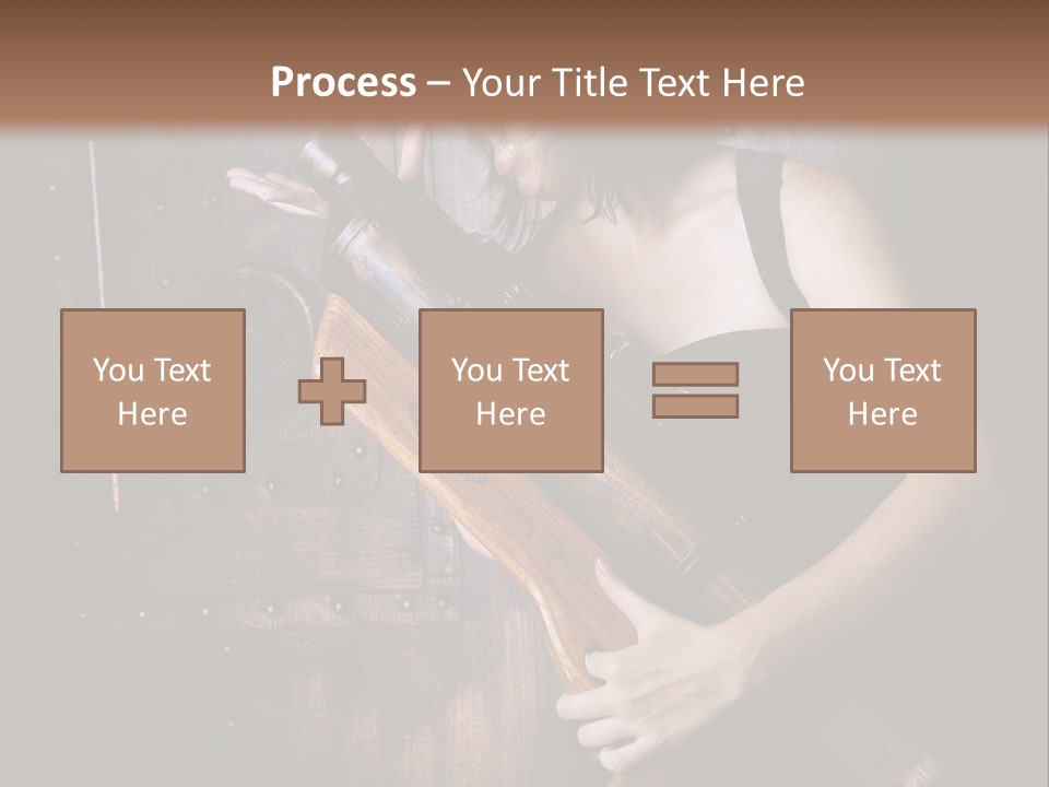 Punk Portrait Super PowerPoint Template