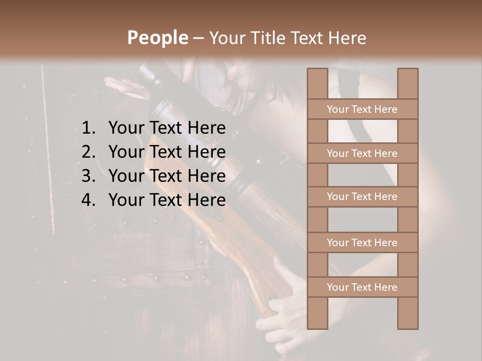 Punk Portrait Super PowerPoint Template