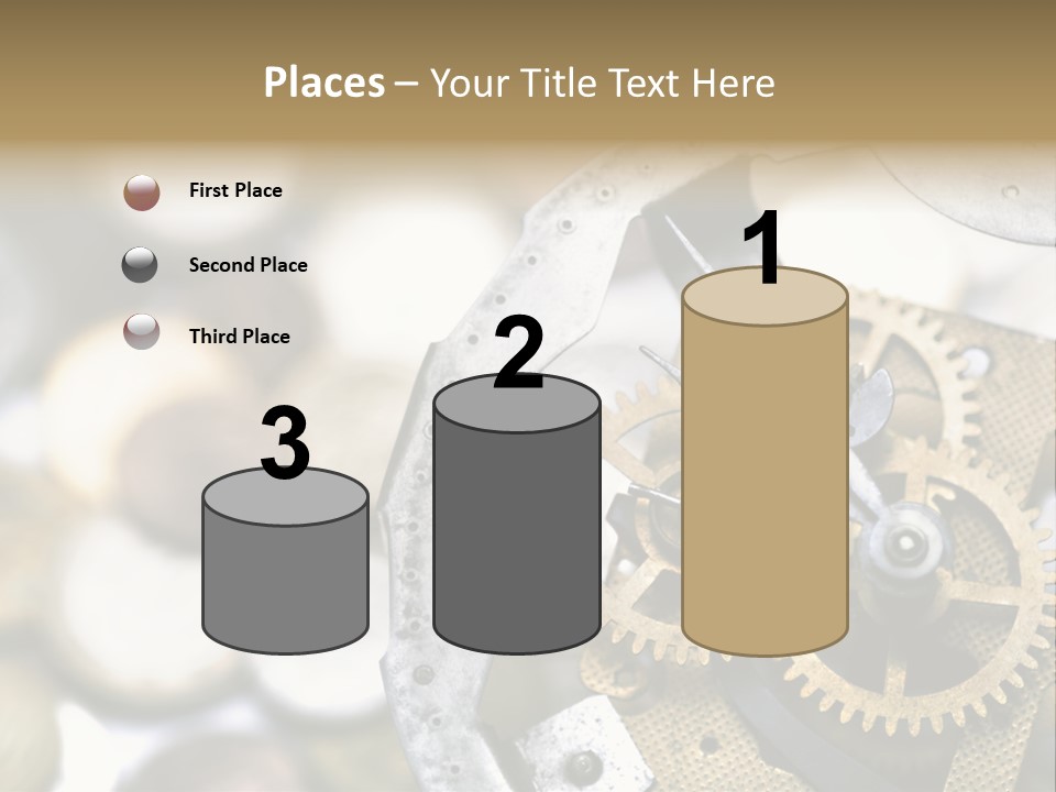Rust Cog Business PowerPoint Template