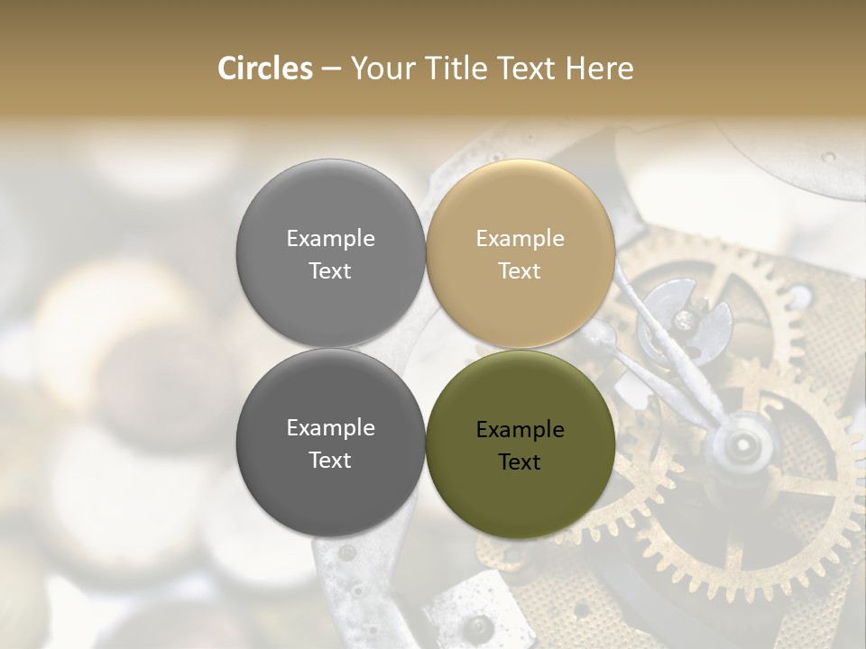 Rust Cog Business PowerPoint Template