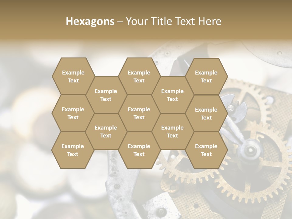 Rust Cog Business PowerPoint Template