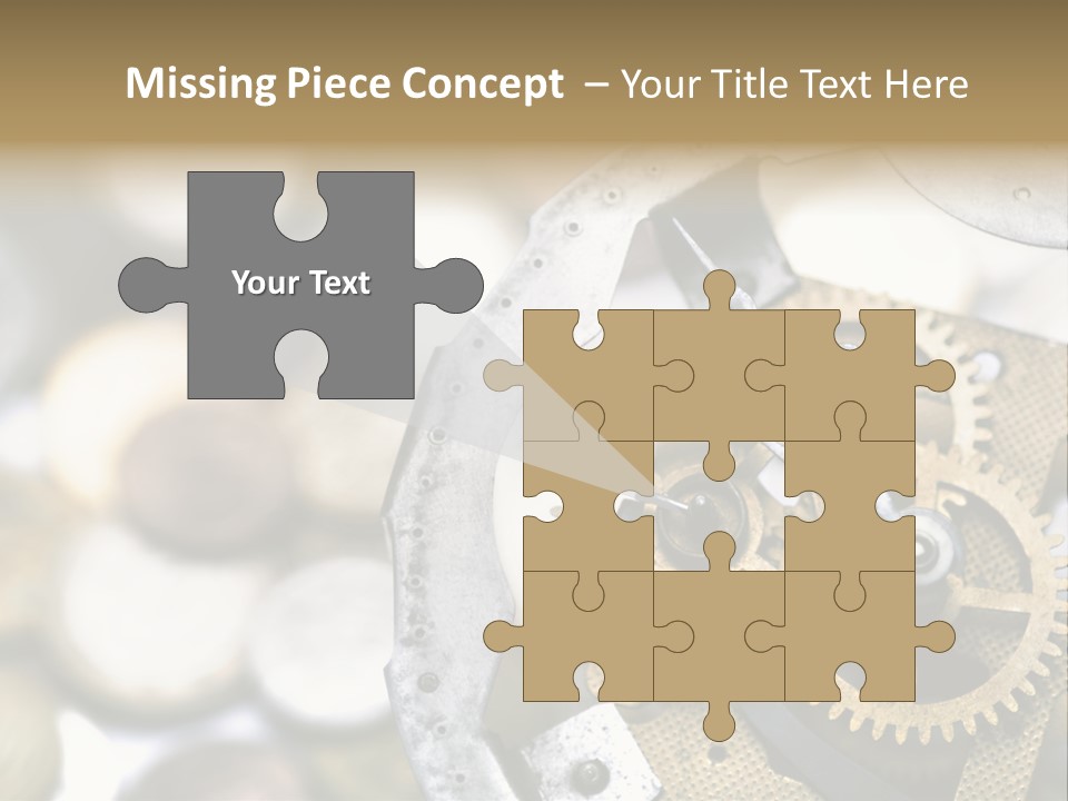 Rust Cog Business PowerPoint Template