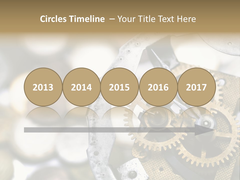 Rust Cog Business PowerPoint Template