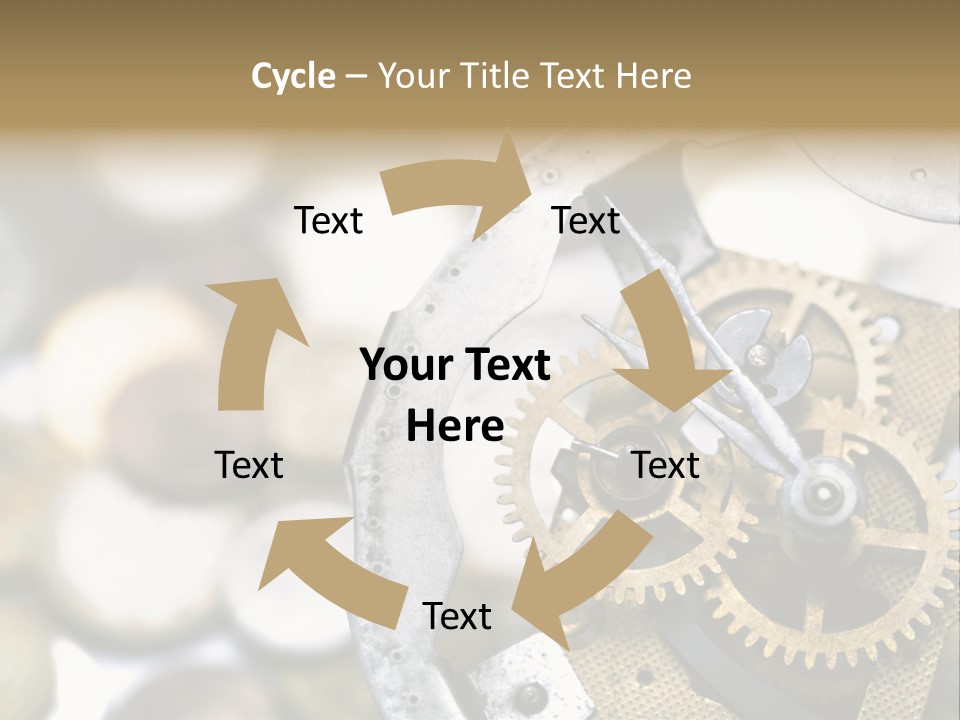 Rust Cog Business PowerPoint Template