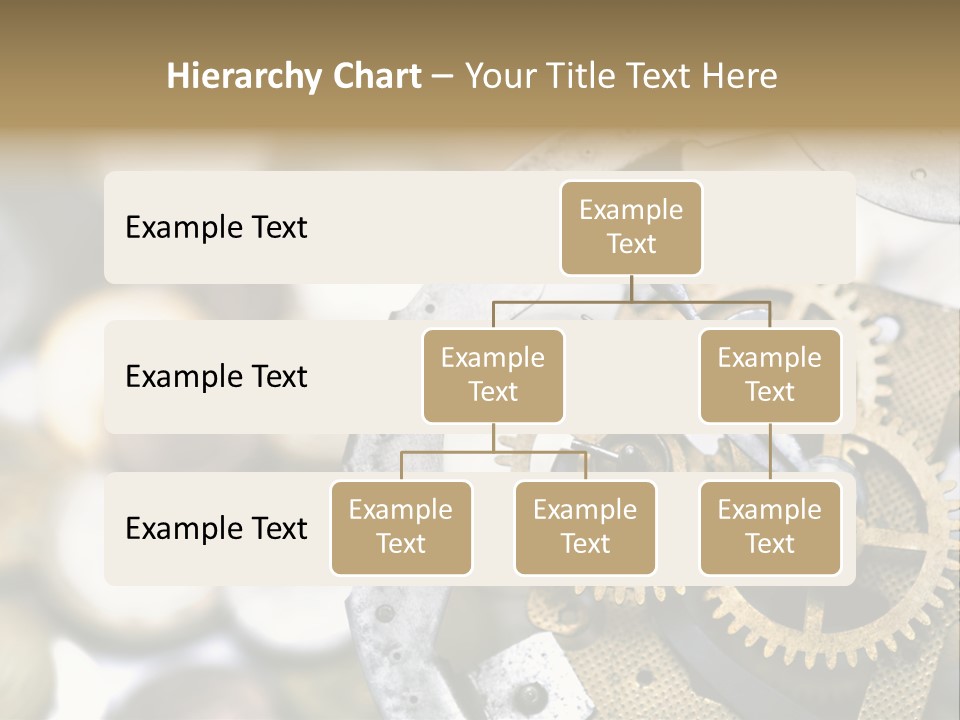 Rust Cog Business PowerPoint Template