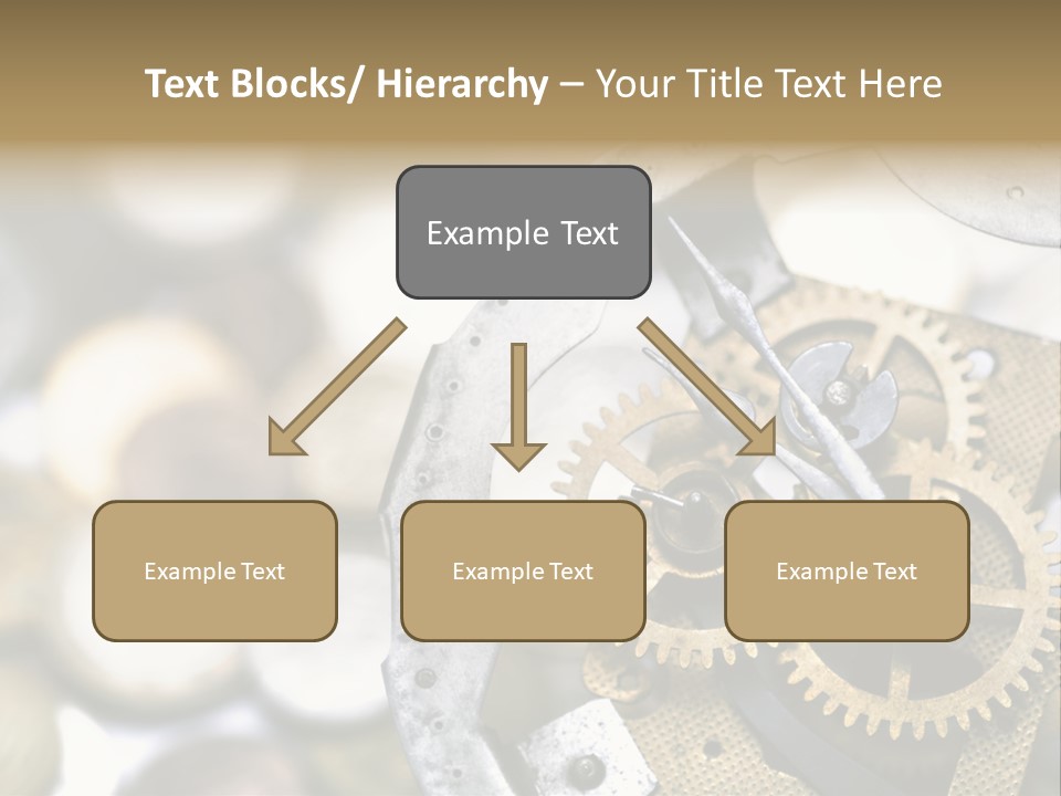 Rust Cog Business PowerPoint Template