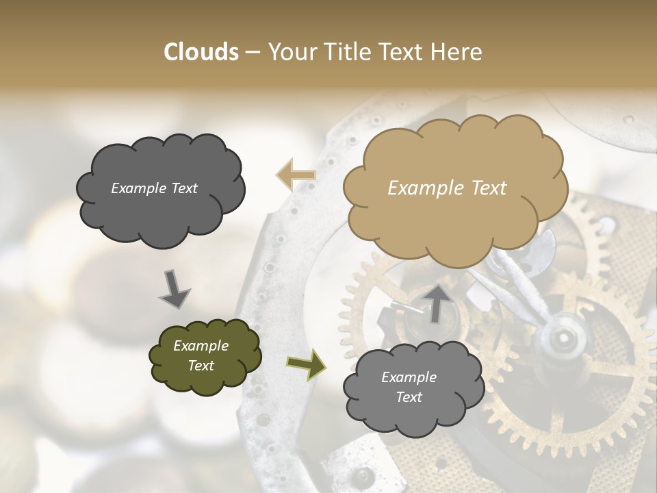 Rust Cog Business PowerPoint Template